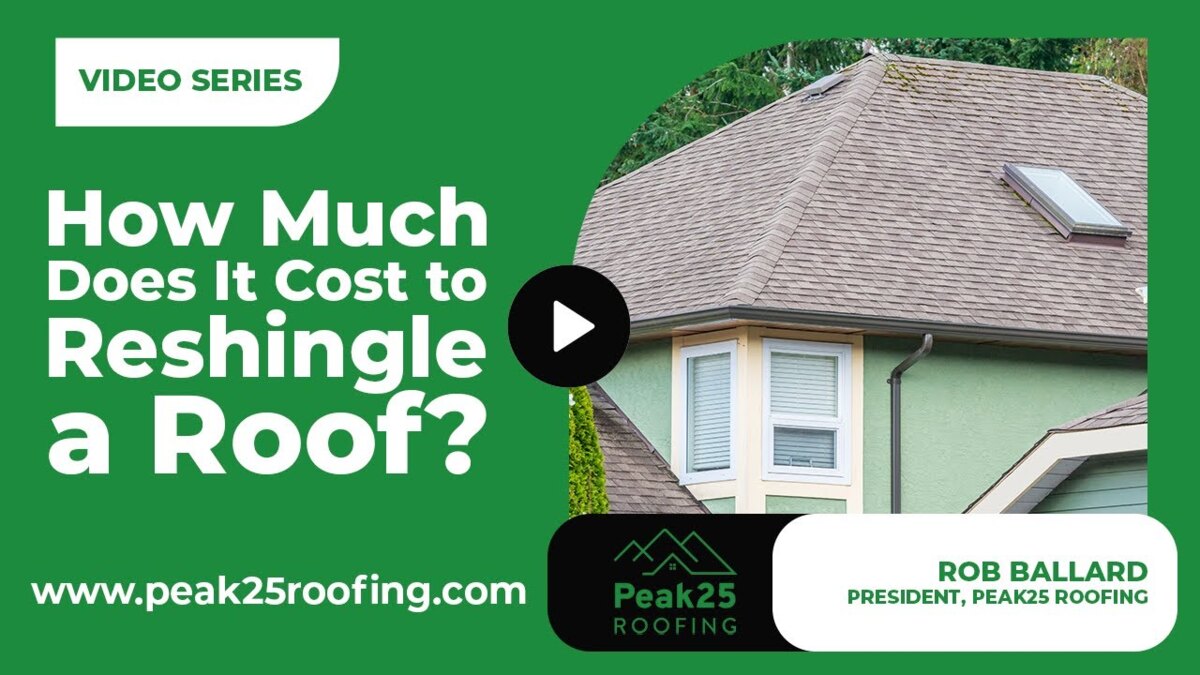 cost to reshingle roof